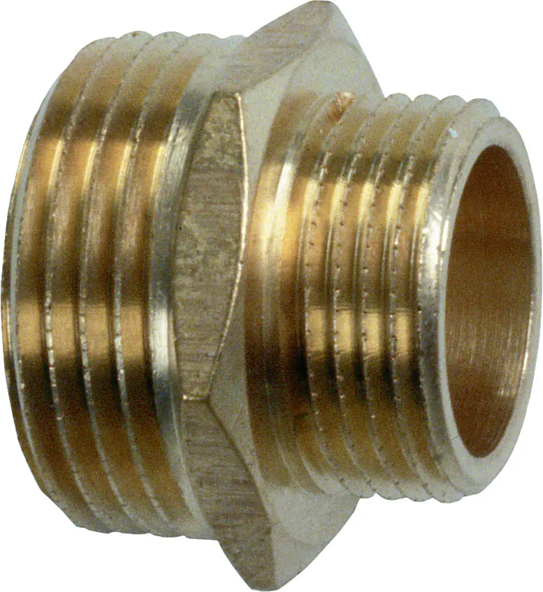 Cornat Messing Gewindenippel AG 1" + AG 3/4"