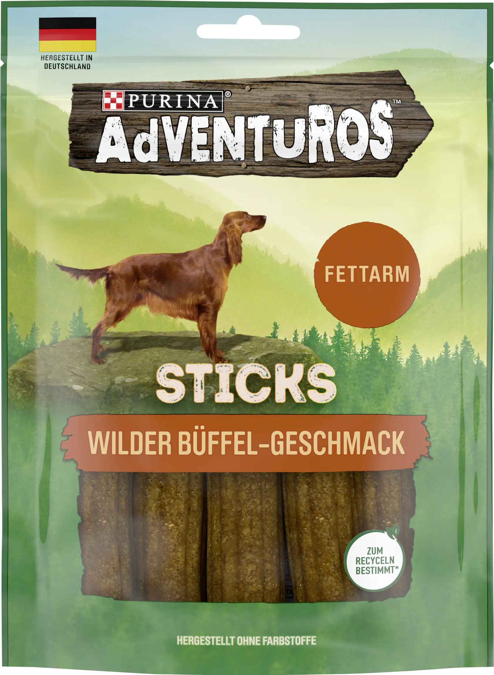 Adventuros mit Büffelgeschmack 120 g Adventuros mit Büffelgeschmack 120 g
