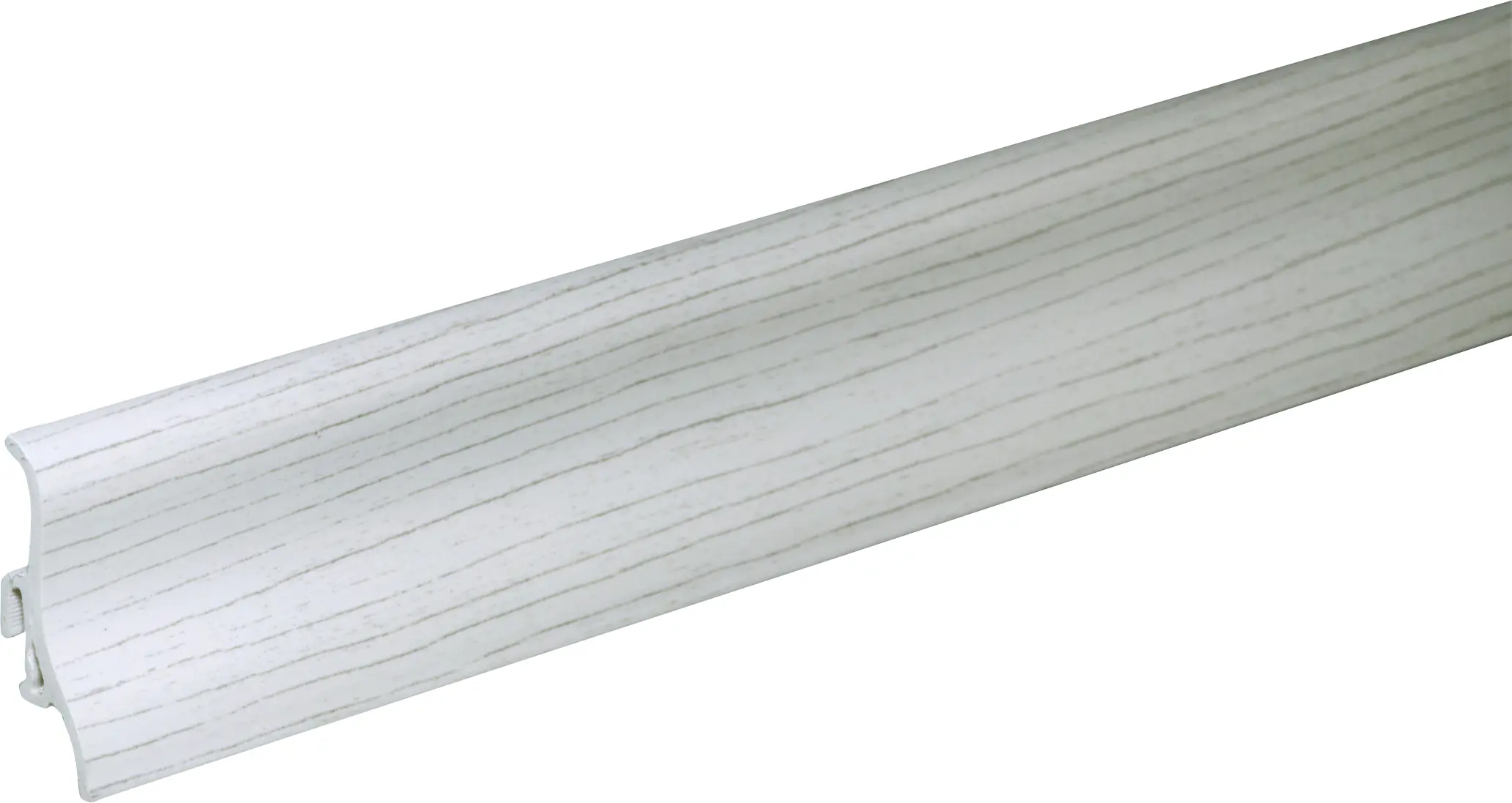 FN Neuhofer Fußleiste 250 cm 48 x 21 mm Perlgrau