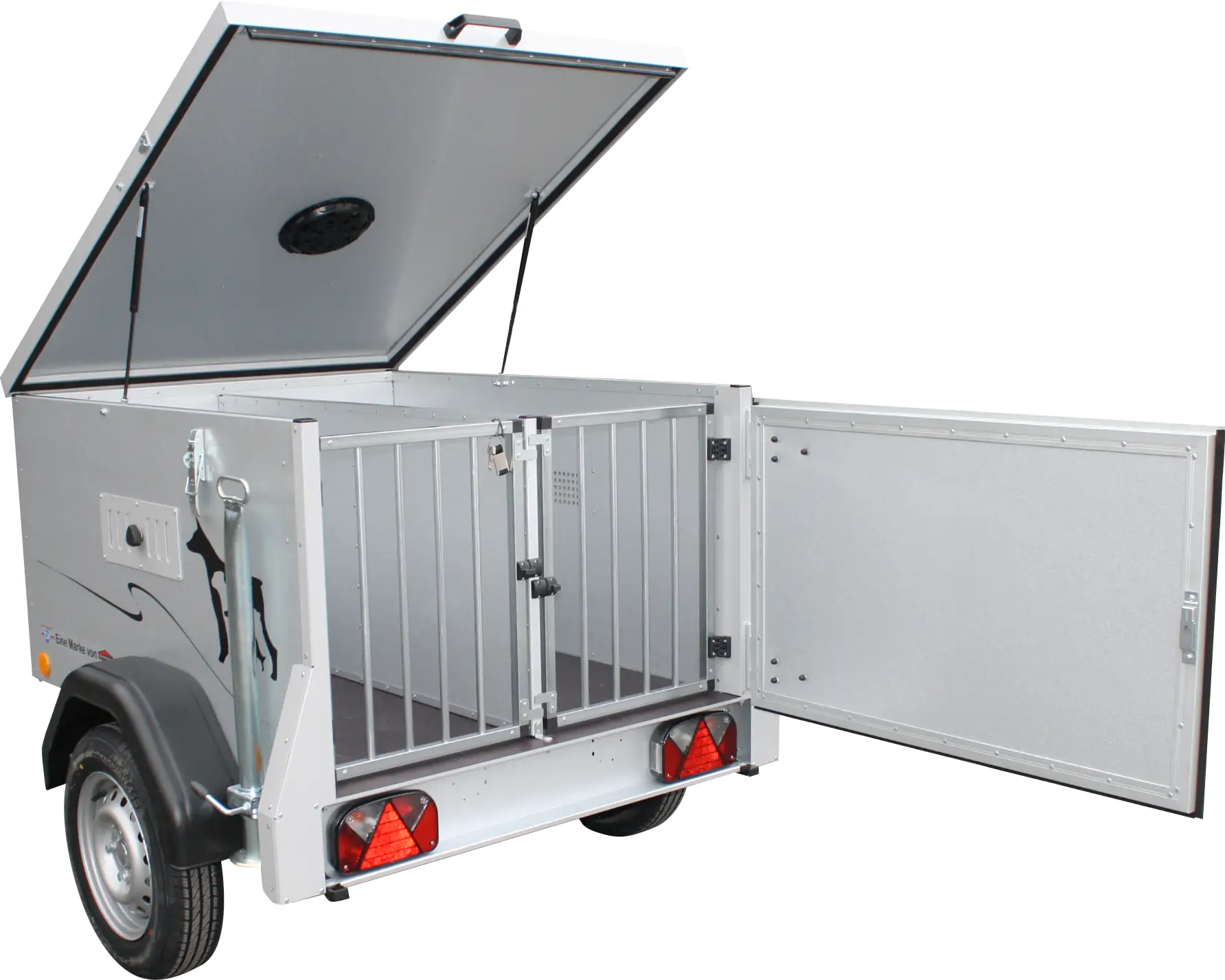 TPV Hundeanhänger HT-EU0 Dog2 basic ungebremst 450kg