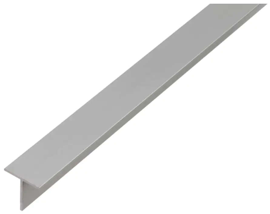 Alberts T-Profil Aluminium eloxiert 15 x 15 mm x 1 m