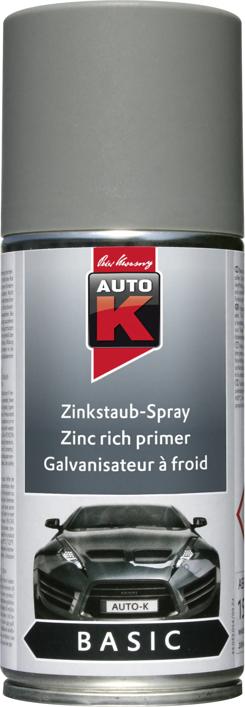 Auto-K Zinkstaubspray Basic grau 150ml