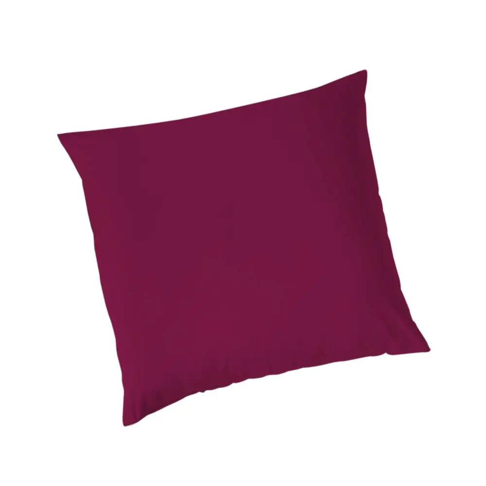 Vario Kissenbezug Jersey bordeaux, 80 x 80 cm