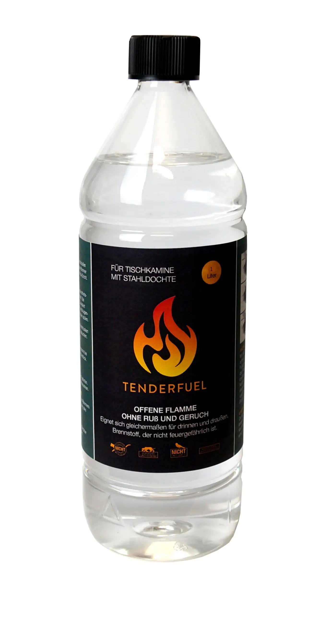 Tenderflame Sicherheitsbrennstoff Tenderfuel 1 L, für Tisch/Terrassenfeuer