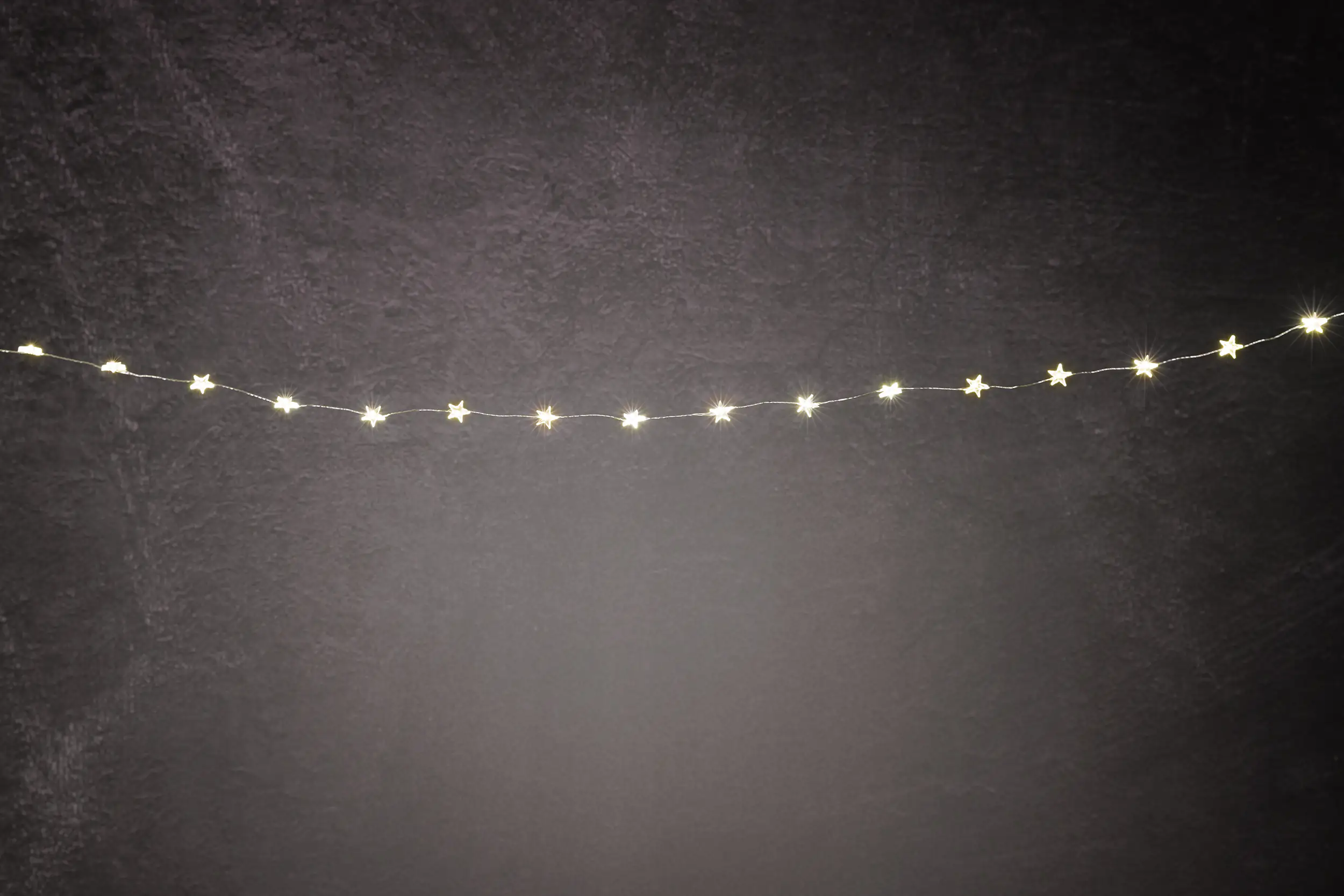 TrendLine LED-Lichterkette Micro Sterne Außen 11,6 m warmweiß