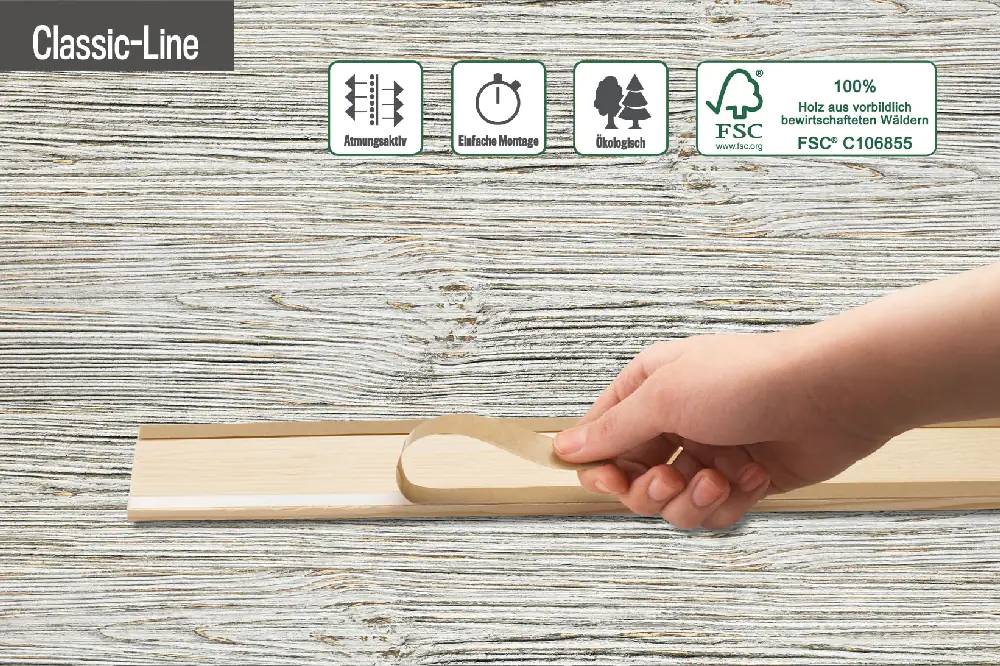 iWerk Holzpaneele zum Kleben 78 x 50 cm, 5 mm, Design old stonewood