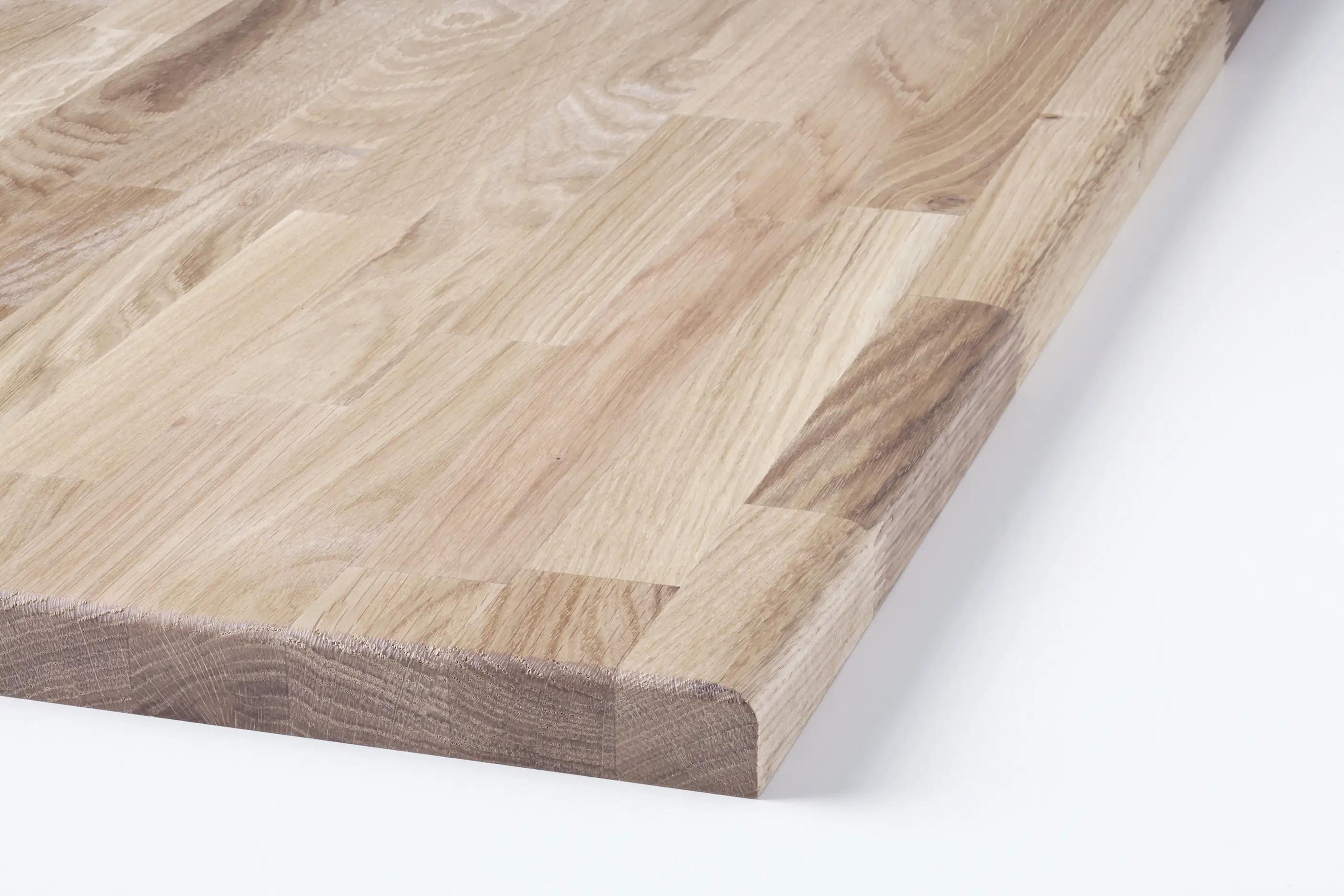 4005014746605 Tischplatte Eiche ungeölt 160 x 80 cm, 26 mm, Oberfläche geschliffen