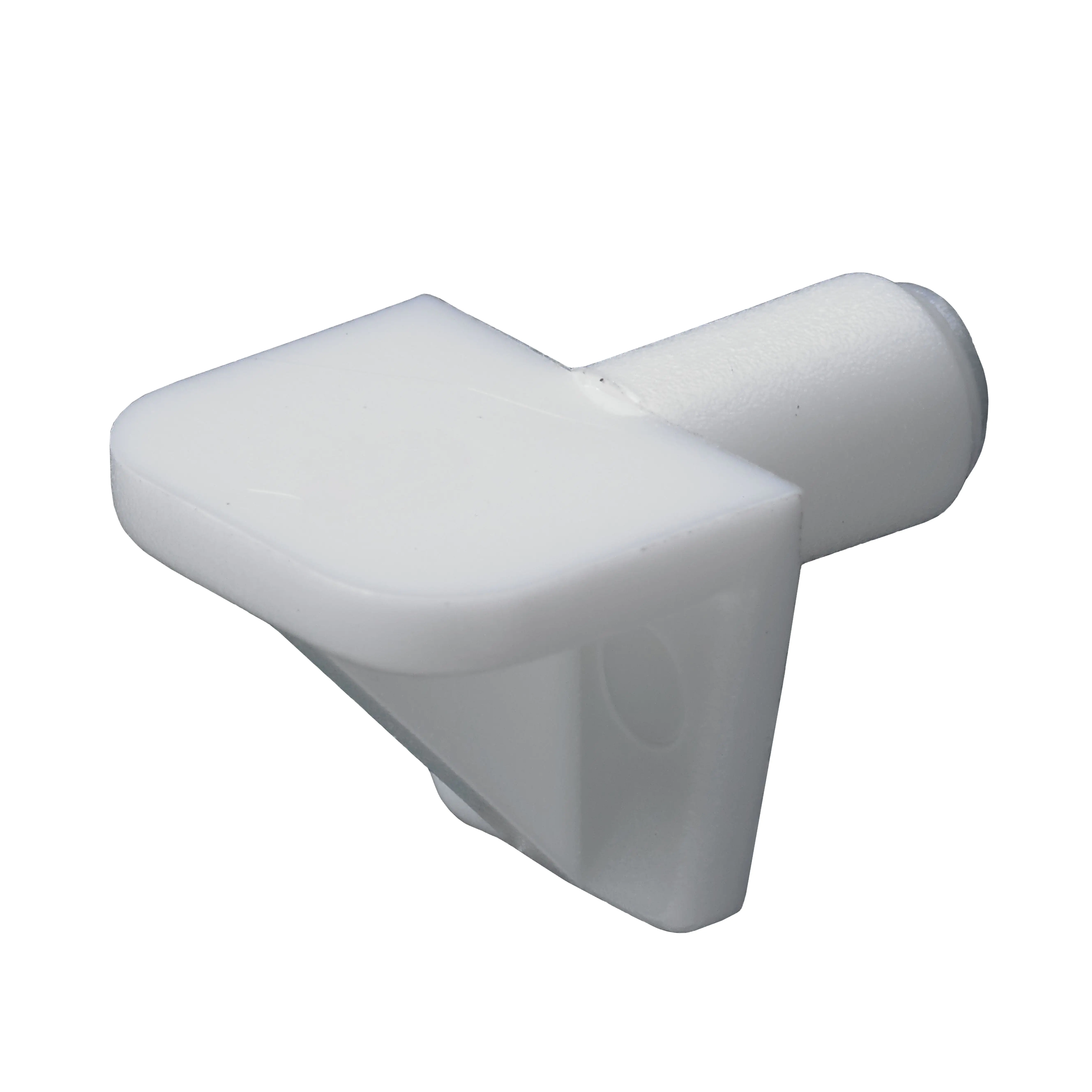 Hettich Bodenträger mit Zapfen weiß 5 mm Kunststoff, 1 Stück