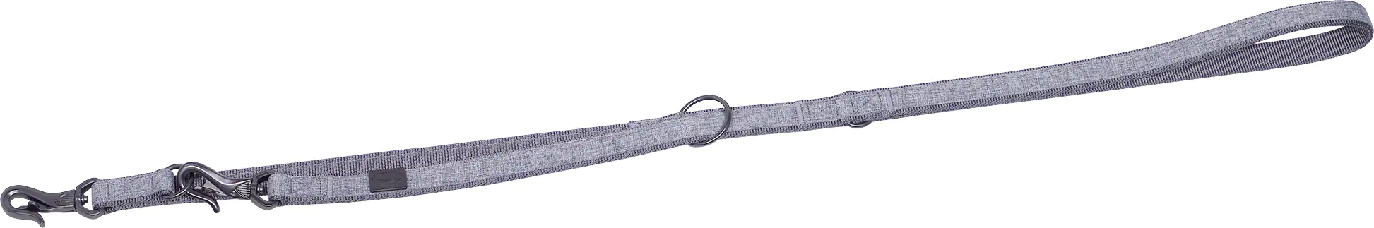 Nobby Führleine Linen Deluxe grau 200 cm Nobby Führleine Linen Deluxe grau 200 cm