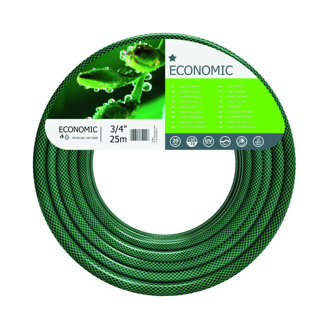 Gartenschlauch Economic 25 m 19 mm (3/4")