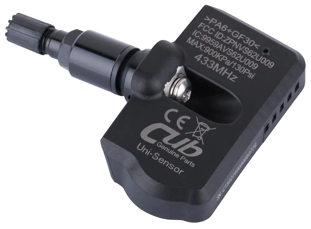 RDKS/TPMS Reifendrucksensor CUB UNI-Sensor Clamp-In schwarz wireless