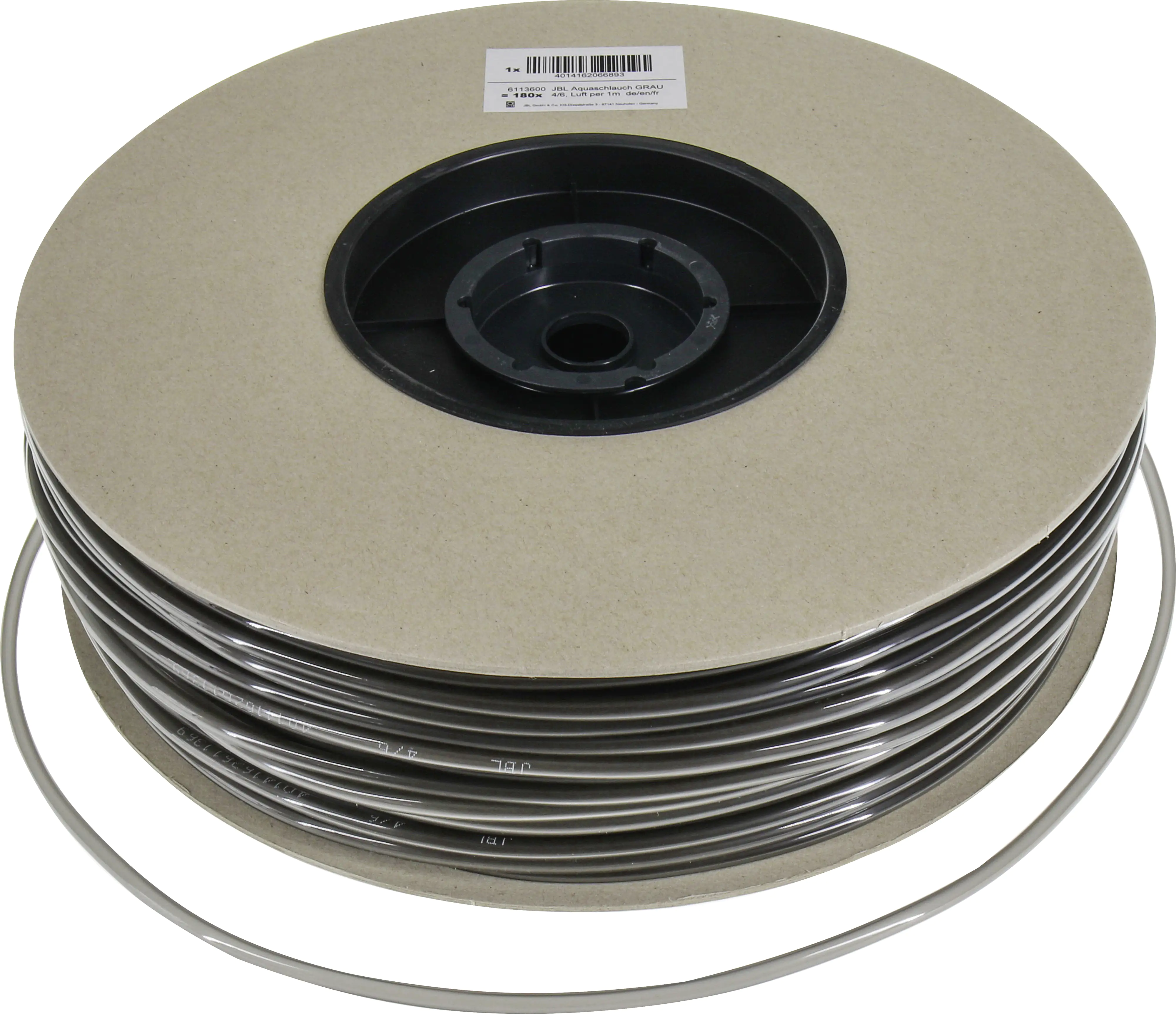 JBL Luft-Aquarienschlauch grau-transparent 4/6 mm