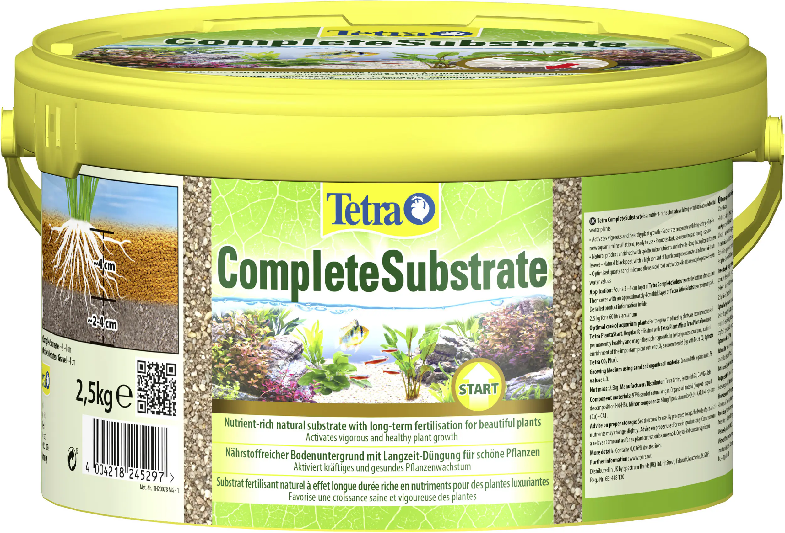 Tetra Aquarienerde Complete Substrate 2,5 kg
