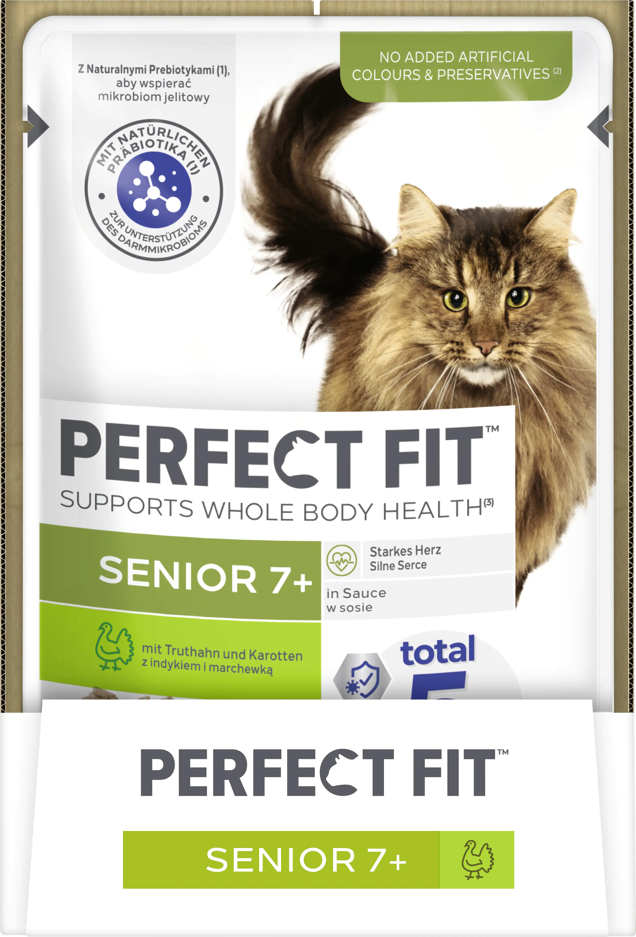 Perfect Fit Senior mit Truthahn und Karotten Katzenfutter 85 g Perfect Fit Senior mit Truthahn und Karotten Katzenfutter 85 g