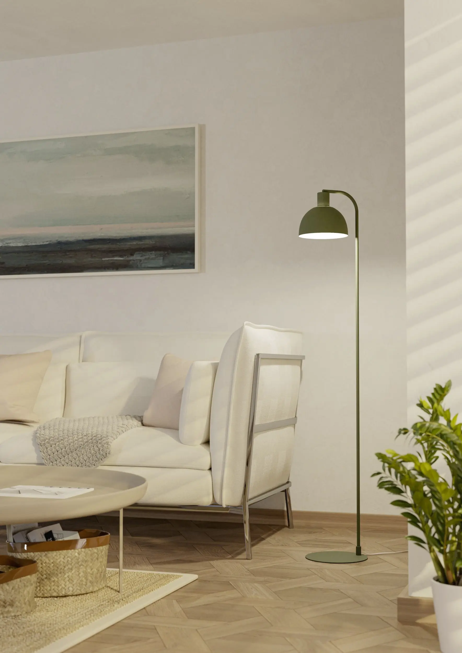 Eglo Stehleuchte Cazalilla E27 25 x 149 cm grün