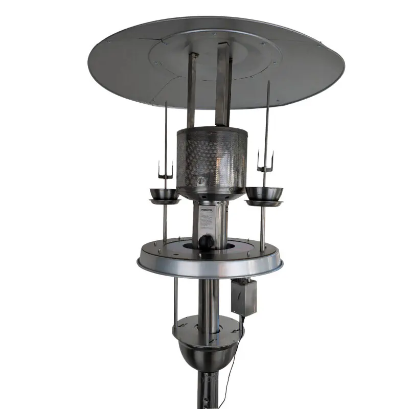 Schneider Rotiga 4 Grillrotisserie für Gasheizpilz