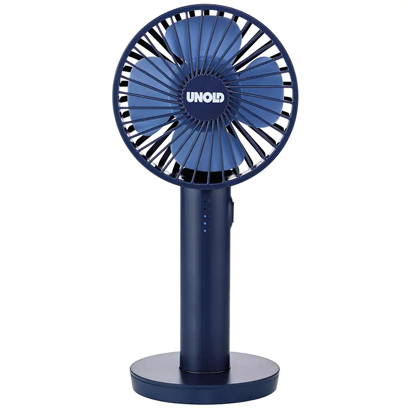 Unold Akku-Handventilator Breezy II blau Unold Akku-Handventilator Breezy II blau