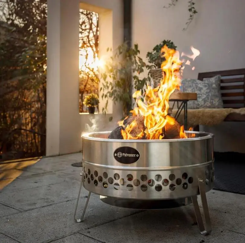 Petromax Feuerschale Tyropit Set inkl. Dreibein & Rost