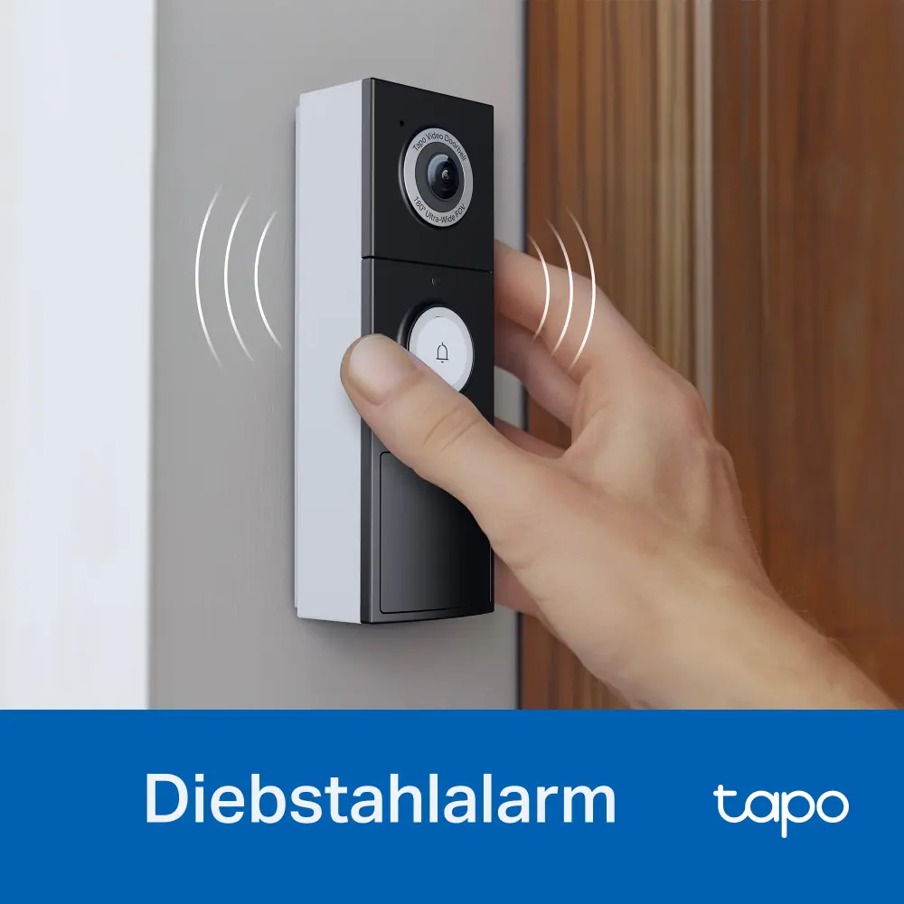 TP-Link Türklingelkamera Tapo D235 Smart Video schwarz