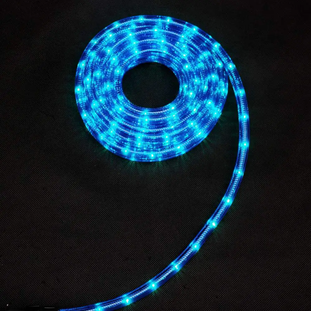 TrendLine LED-Lichtschlauch blau 25 m für den Innen- und Außenbereich