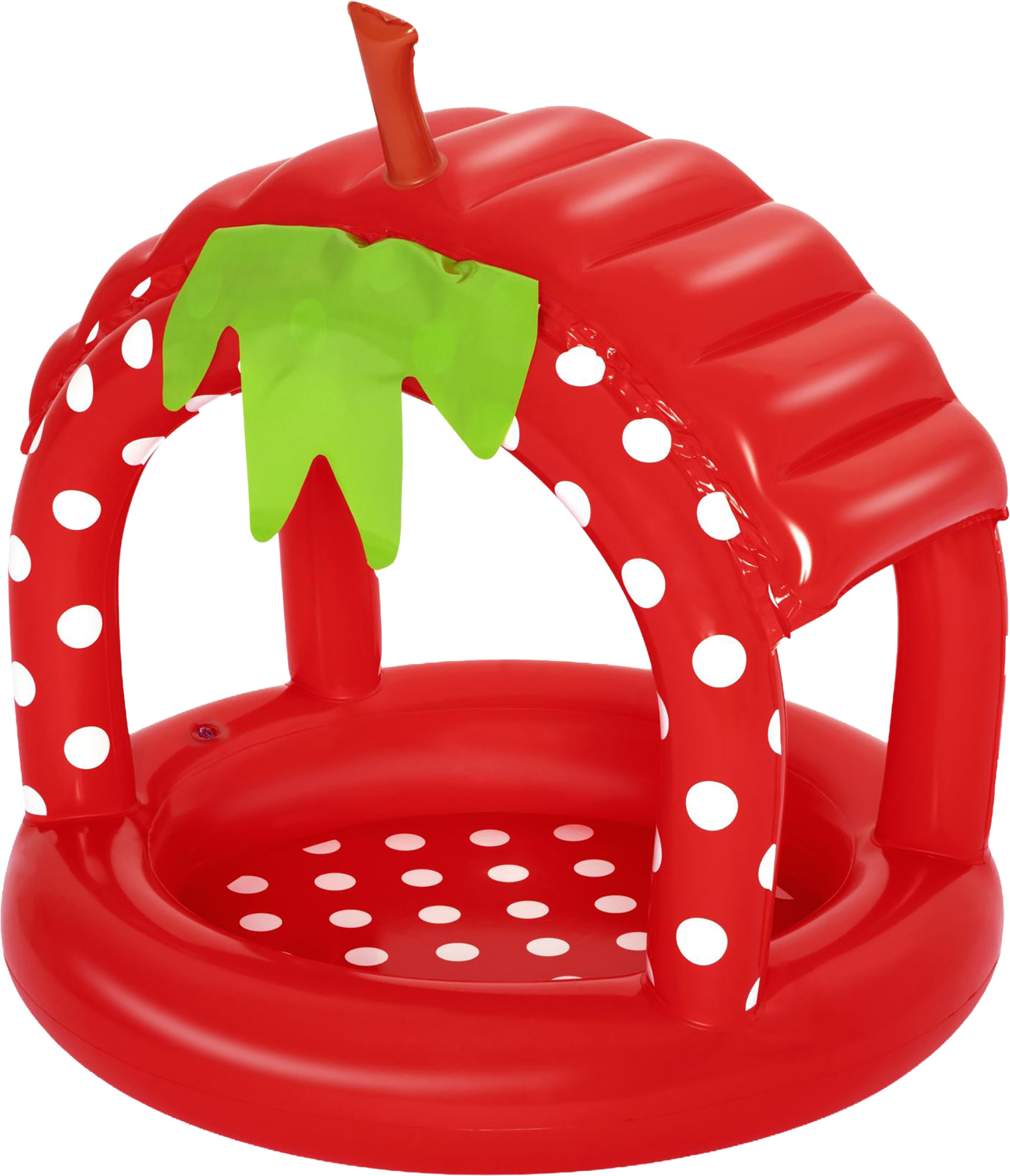 Bestway Planschbecken Erdbeere mit Dach Ø 91 x 91 cm