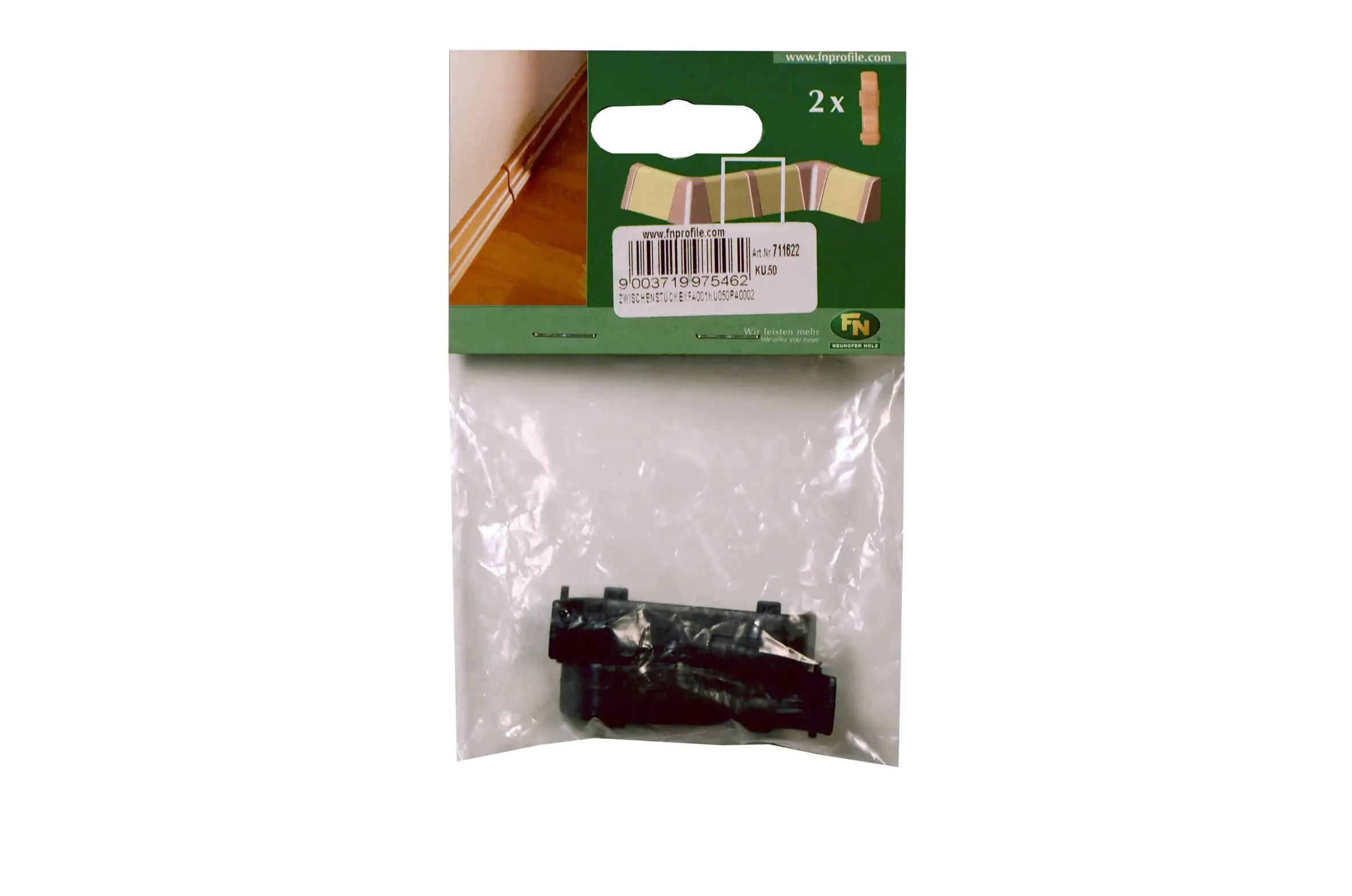 Zwischenstück Kunststoffleiste KU.050 ölschiefer