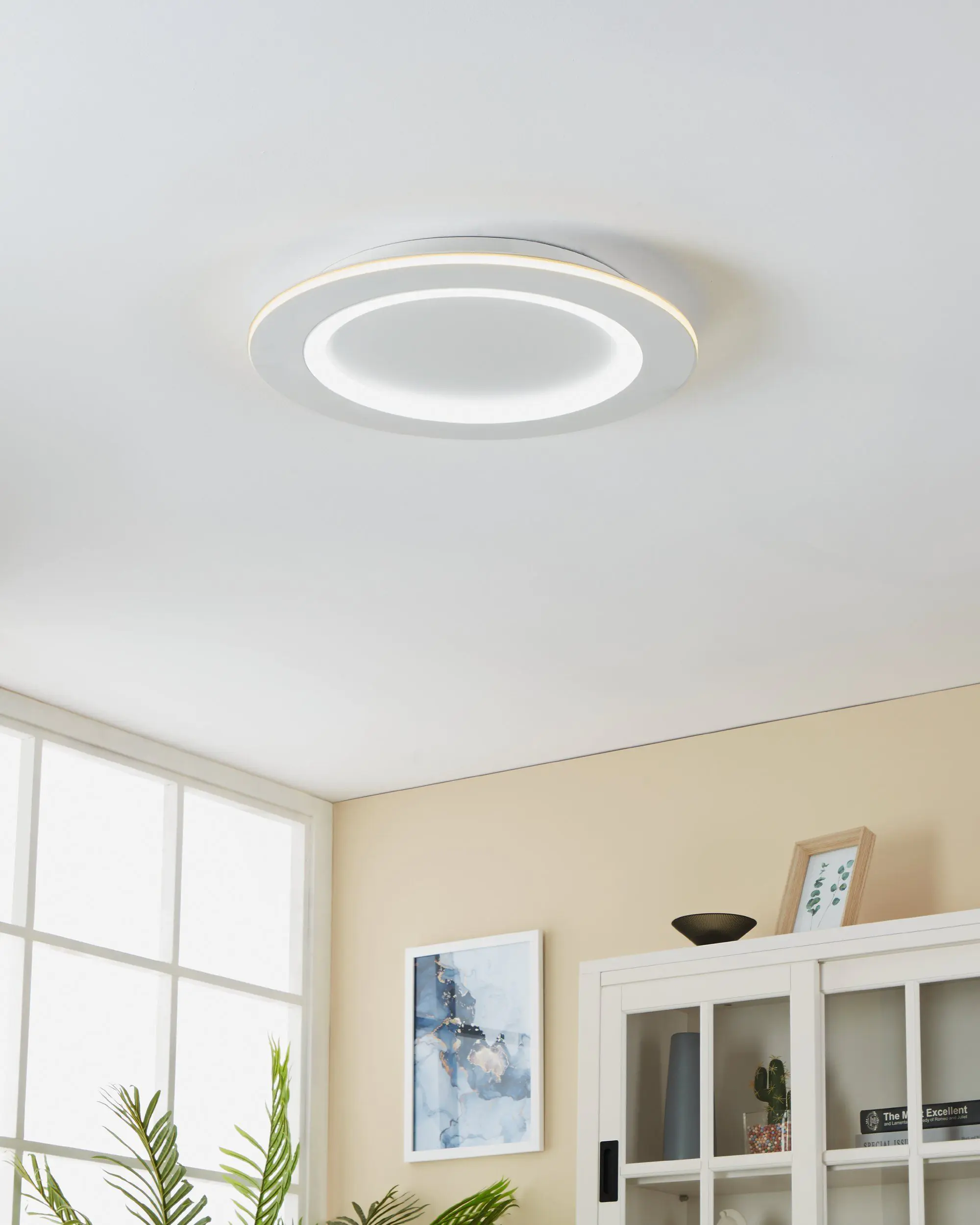 Eglo Connect LED Deckenleuchte Padrogiano-Z weiß Ø 45 cm Eglo Connect LED Deckenleuchte Padrogiano-Z weiß Ø 45 cm