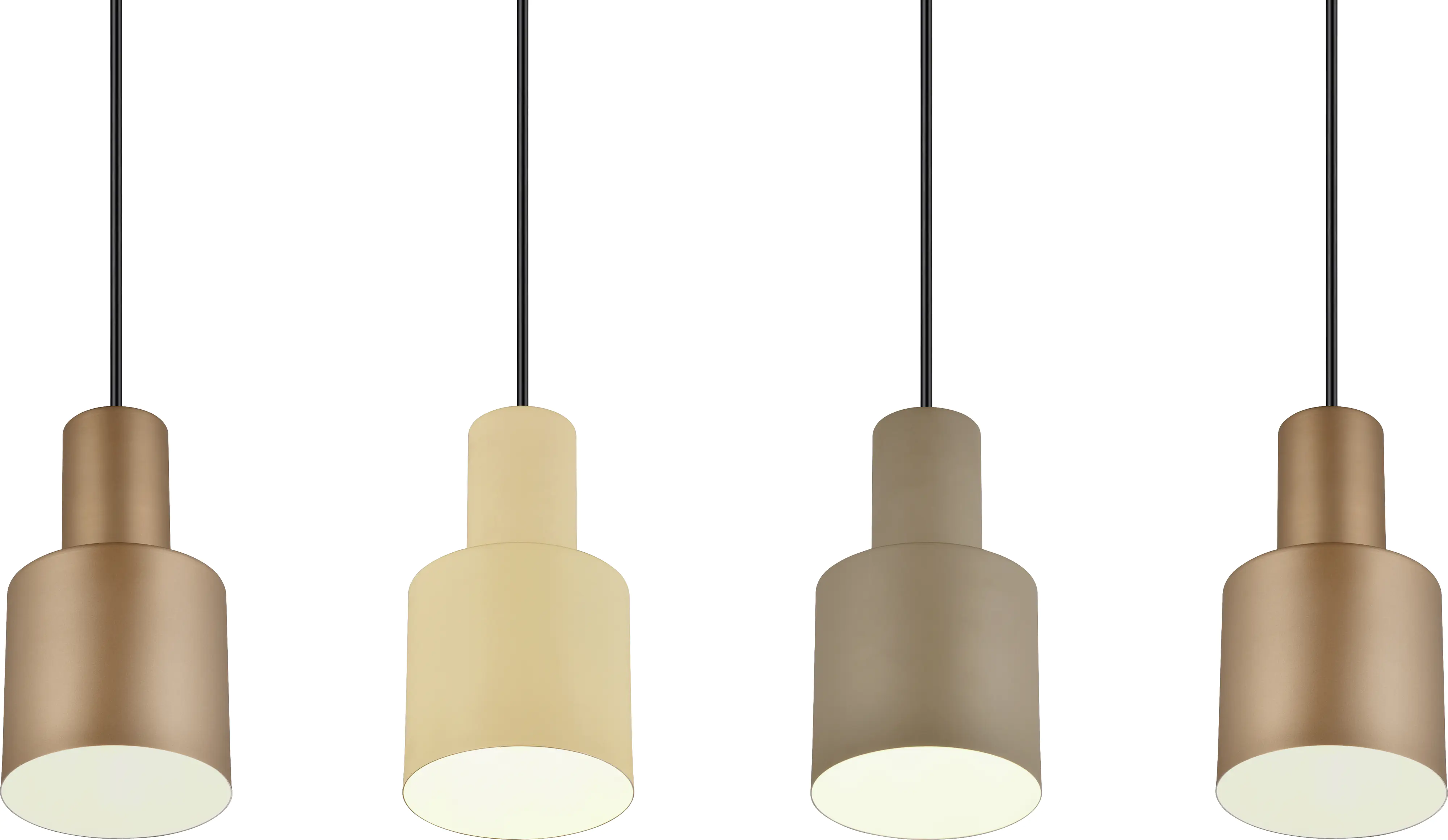 Trio Leuchten Pendelleuchte AGUDO Agudo E27 multicolor Metall