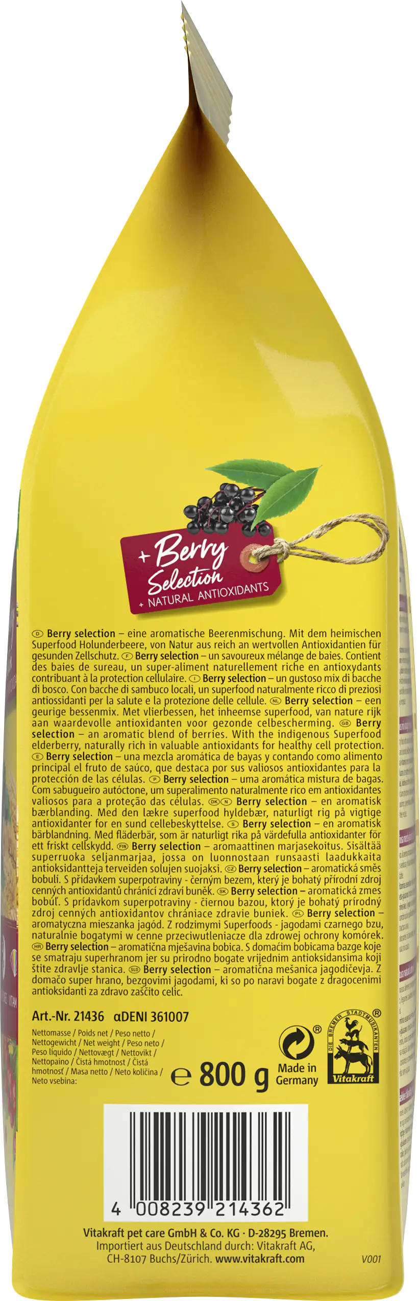 Vitakraft LIFE Power 800 g Vitakraft LIFE Power 800 g