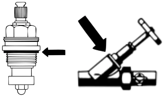 Cornat Fiberring für Hahnoberteile 1/2''
