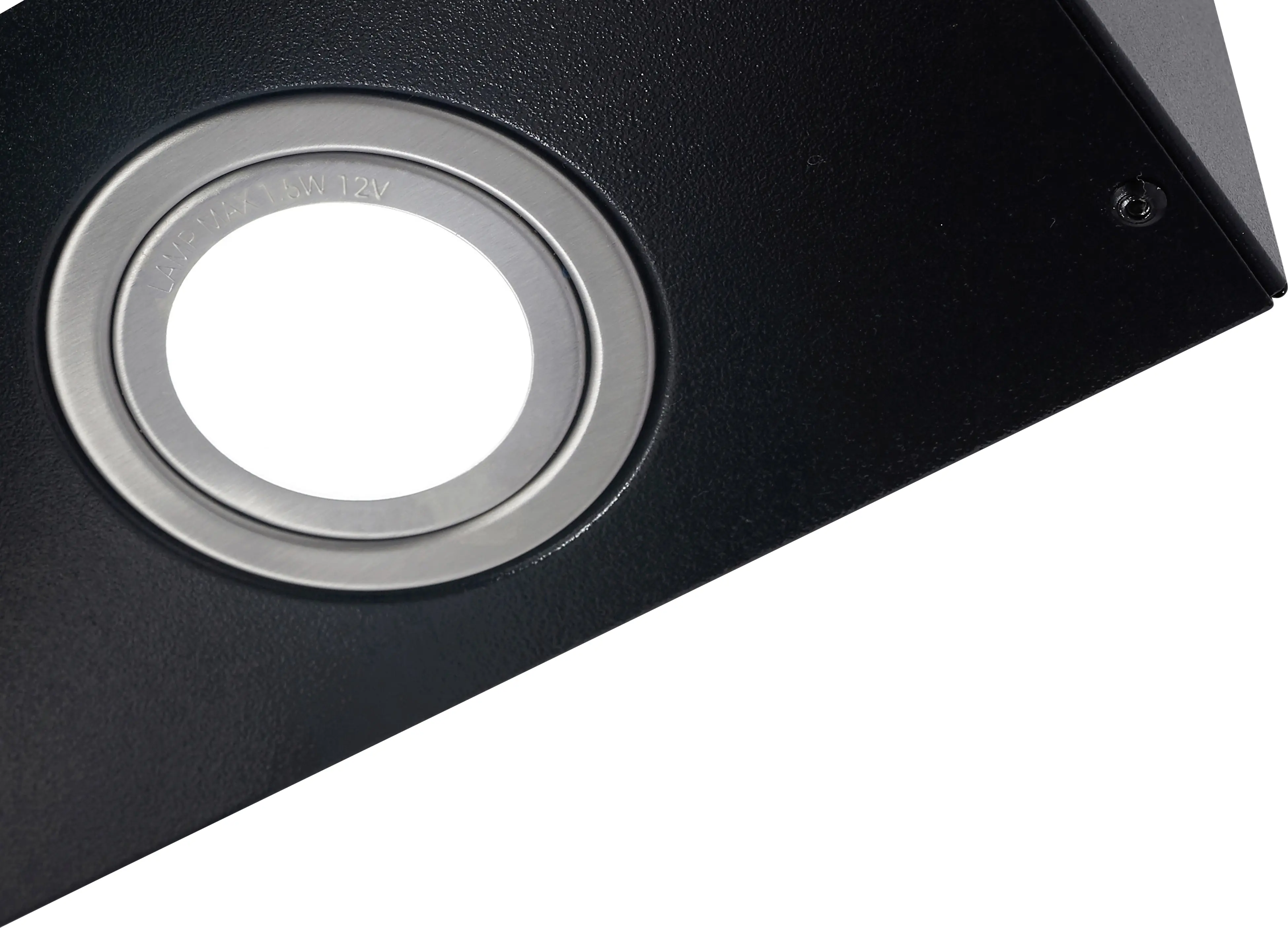 Respekta Dunstabzugshaube mit Glasschirm schwarz 60 cm