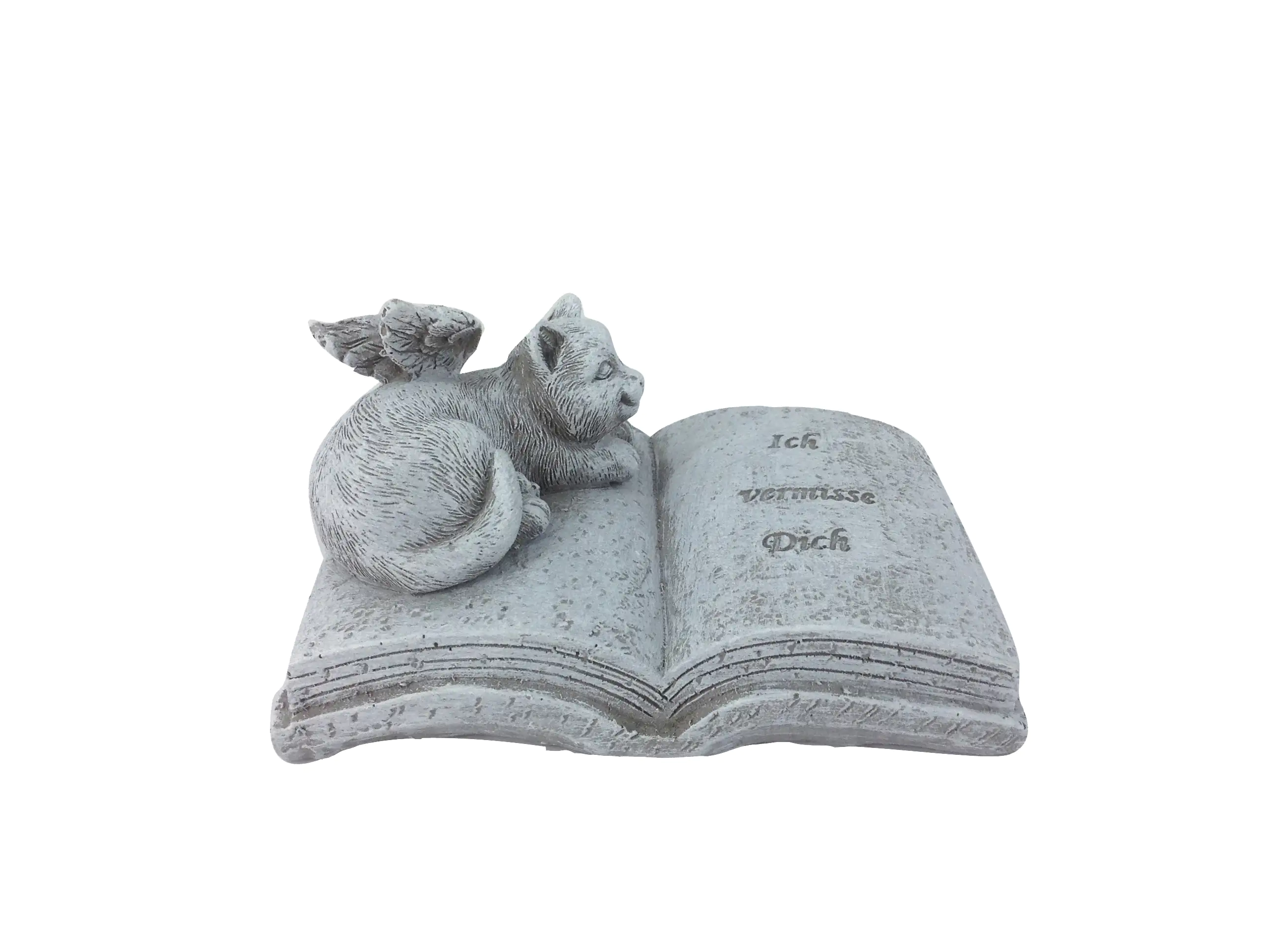 TrendLine Grabsteinschmuck mit Katze 11 x 7 x 6 cm