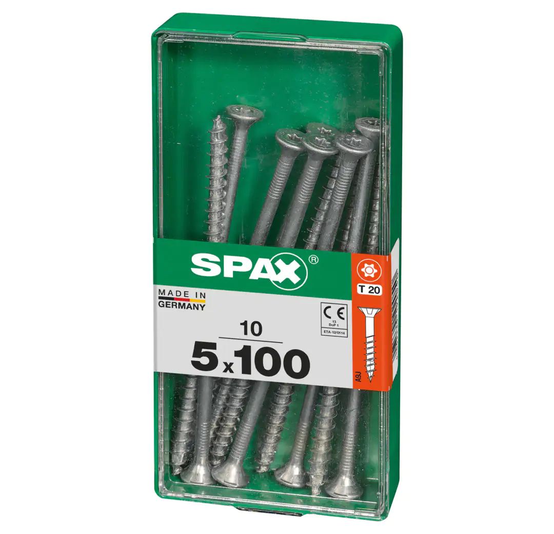 Spax Universalschrauben 5.0 x 100 mm TX 20 - 10 Stk.