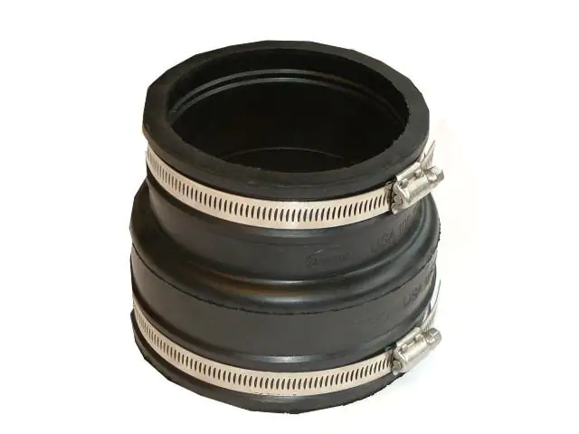 Marley HT-Rohrverbinder Übergang 100-115 mm auf 121-136 mm