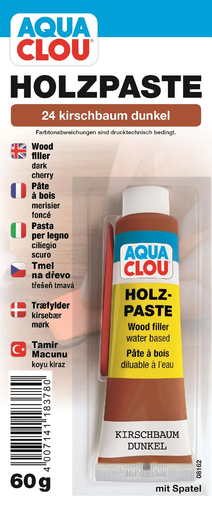 Clou Holzpaste 60 g kirschbaum dunkel