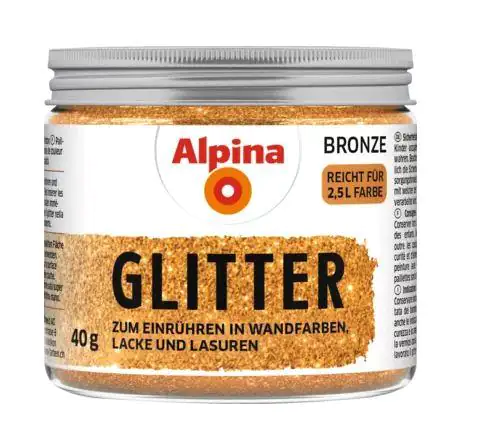 Alpina Kreativ Glitter Bronze 40g