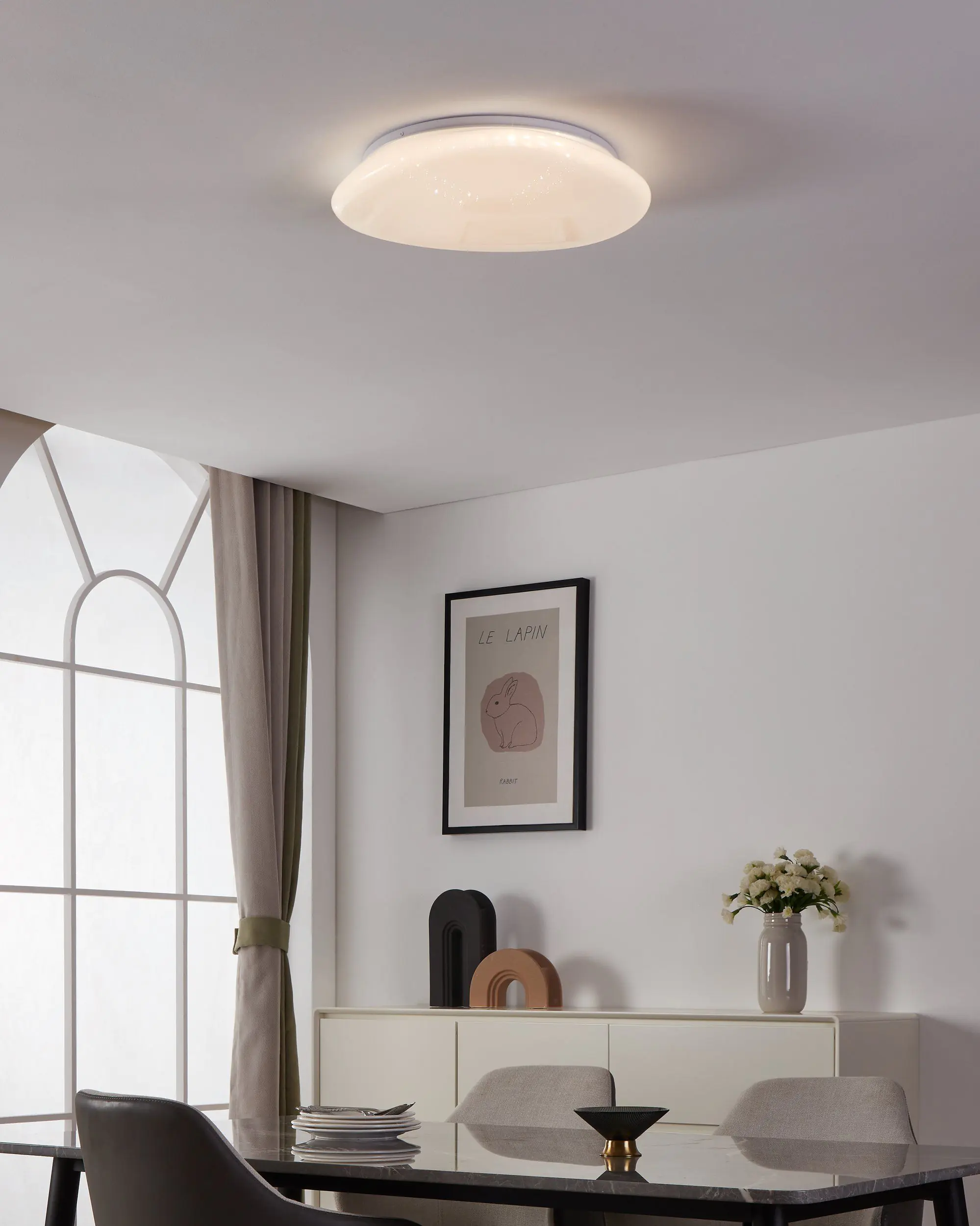 Eglo Connect LED Deckenleuchte Sileras-Z weiß RGB Smart Home connect.Z Eglo Connect LED Deckenleuchte Sileras-Z weiß RGB Smart Home connect.Z