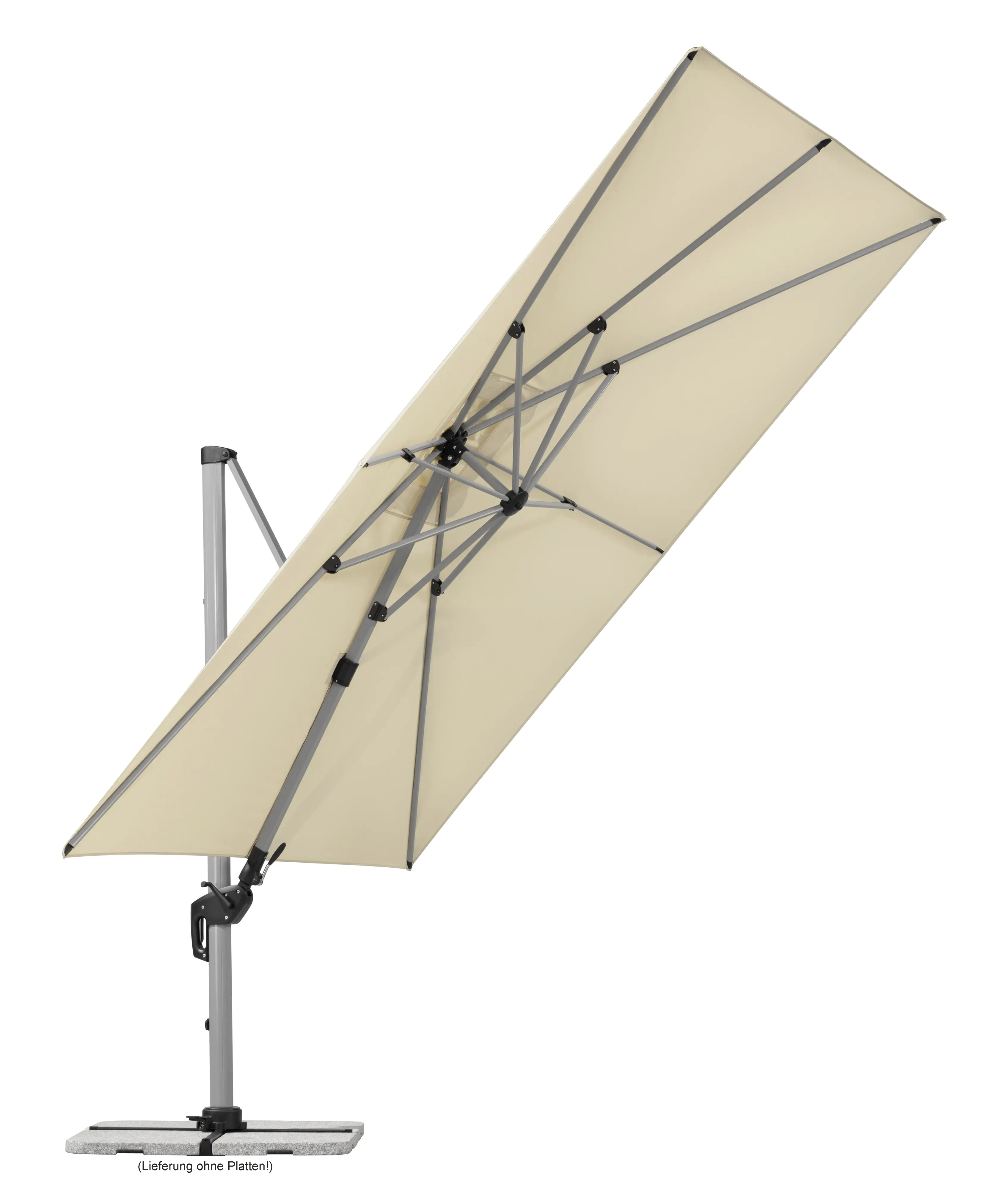 Schneider Ampelschirm Bermuda natur 260 x 350 cm Schneider Ampelschirm Bermuda natur 260 x 350 cm