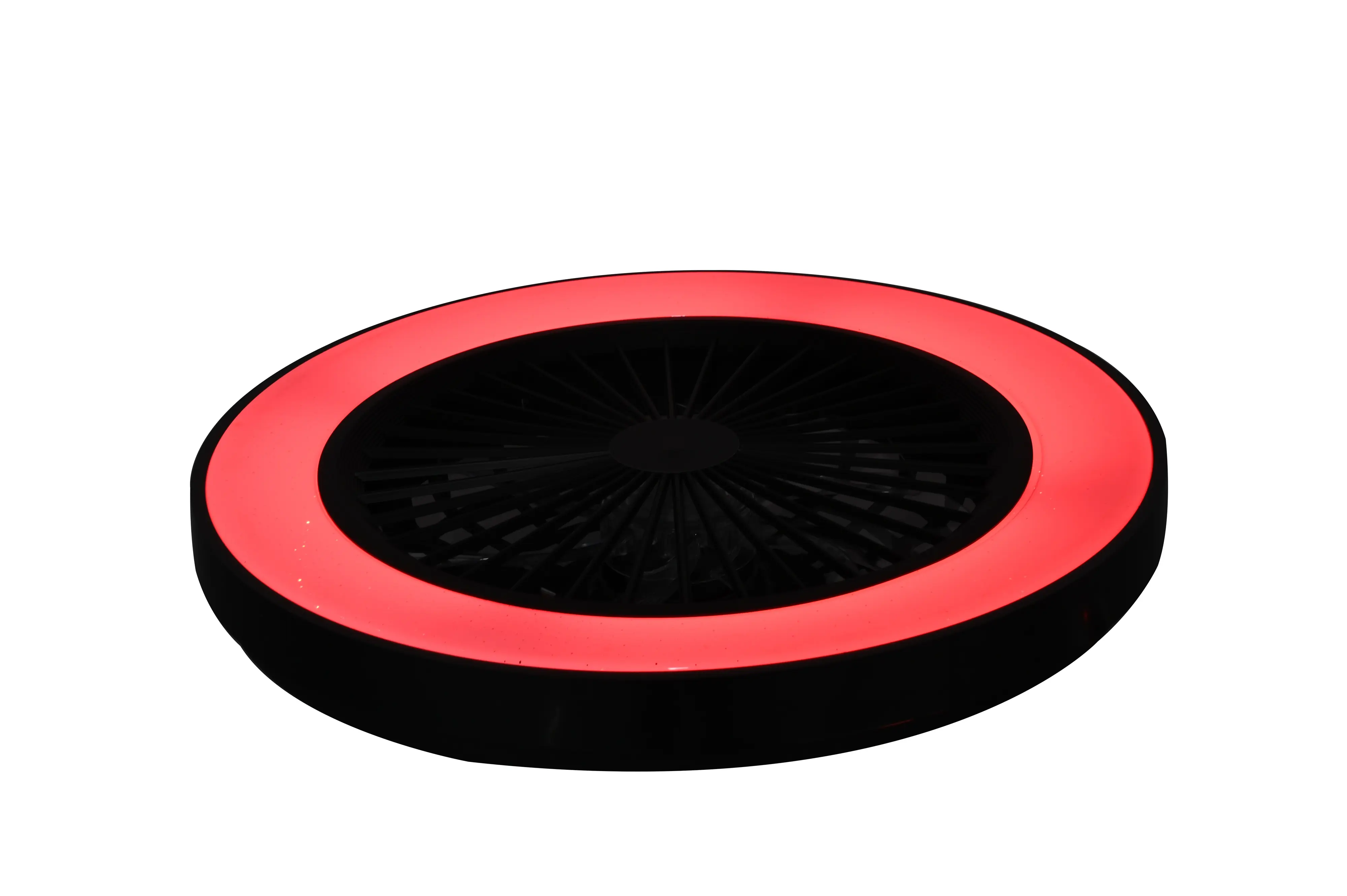 LED Deckenleuchte mit Ventilator Petri Ø 48 cm 40 W schwarz LED Deckenleuchte mit Ventilator Petri Ø 48 cm 40 W schwarz