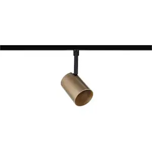 Paulmann URail Deckenleuchte 1er Spot Luxe Ø 6,5 x 14,5 cm schwarz-gold matt