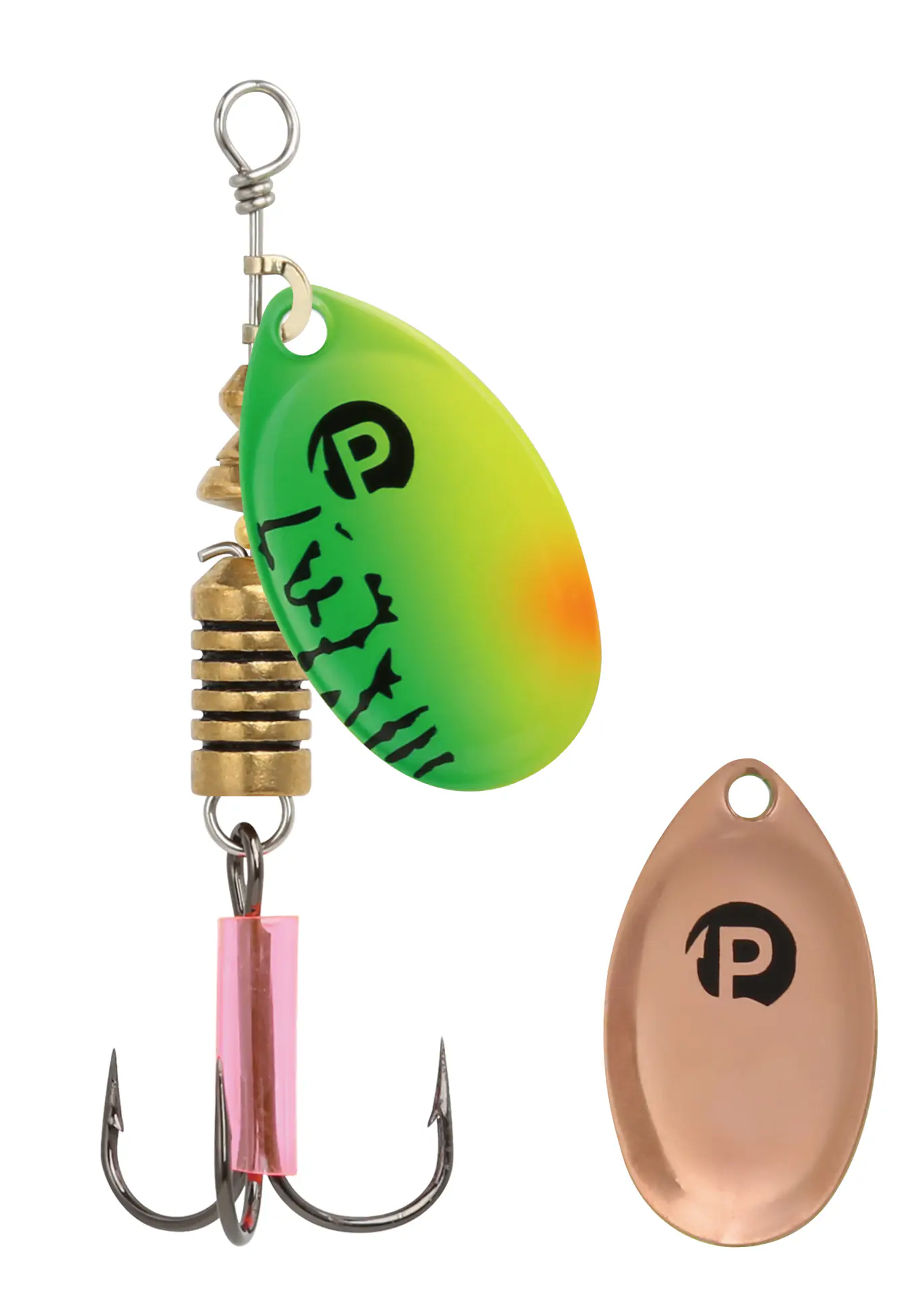 Paladin Angelköder Deathless Spinner VIII 2 g UV-Spezialeffektlackierung