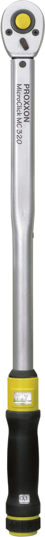 Proxxon MicroClick-Drehmomentschlüssel MC 320, 60 - 320 Nm, 1/2"