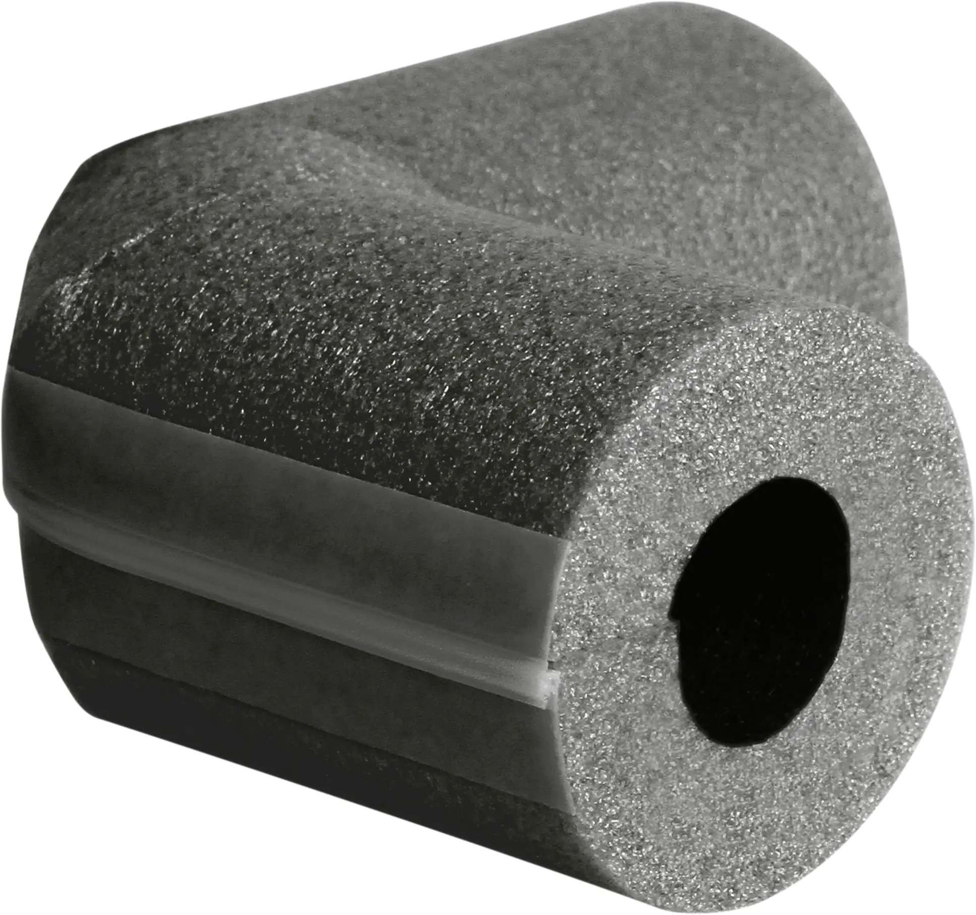 Climatube®Zip PE-Rohrisolierung Bogen grau; Zipverschluss; 28-15