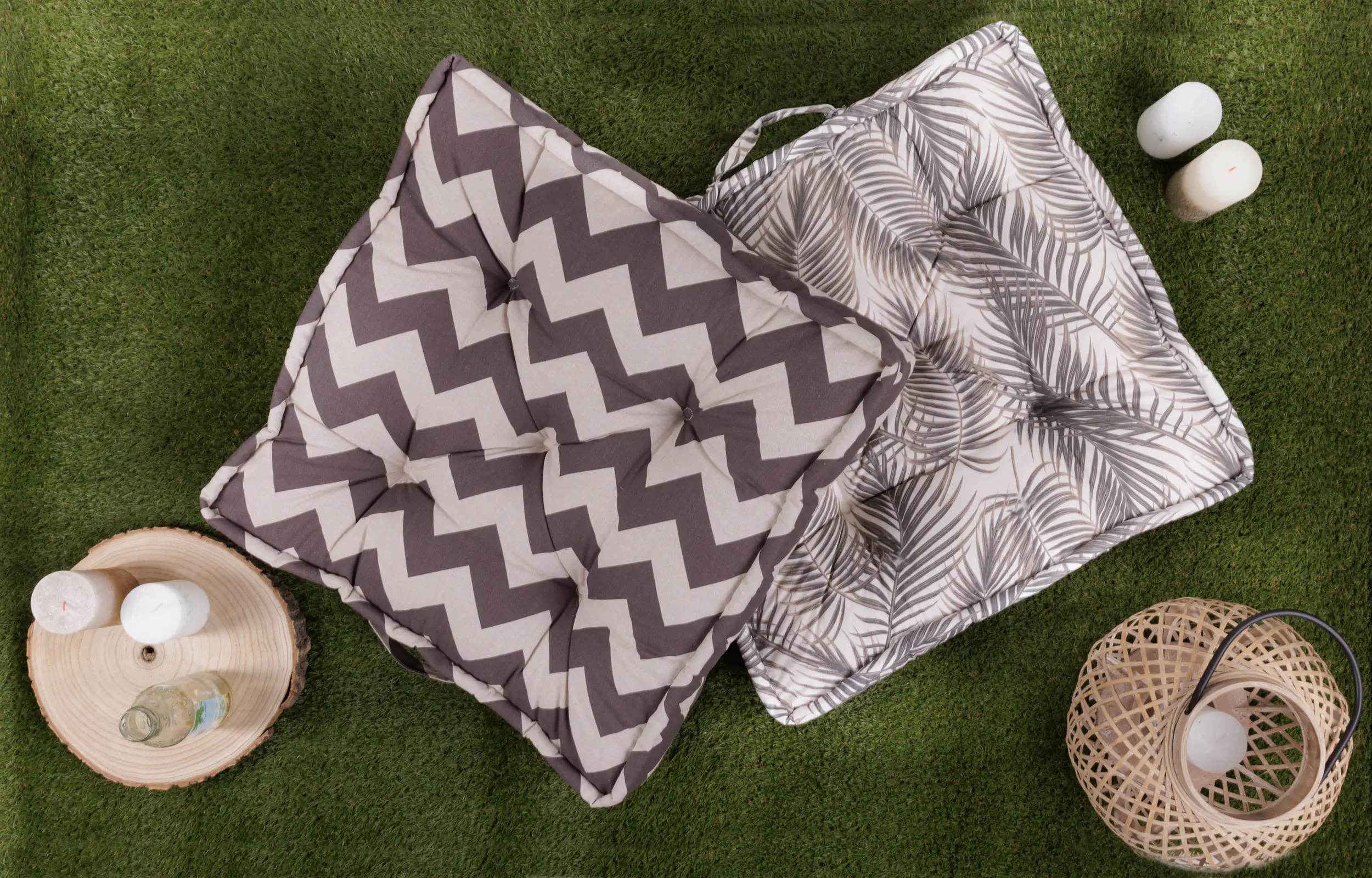 4014082093047_02 GO-DE Bodenkissen 60 cm x 60 cm x 12 cm Palmy grau