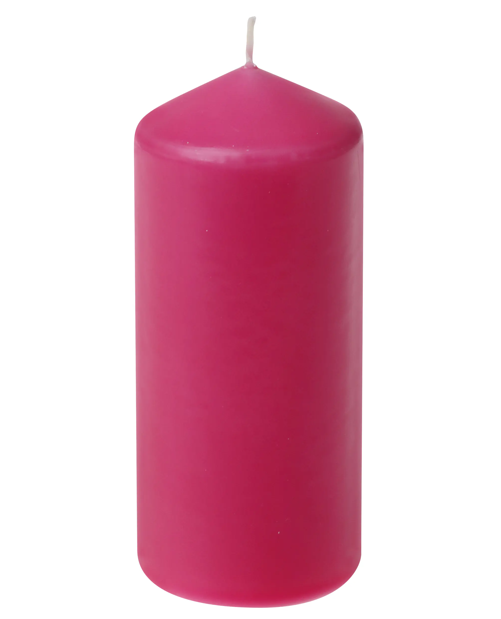 Steinhart Stumpenkerze Ø 5,7 x 13 cm pink 
