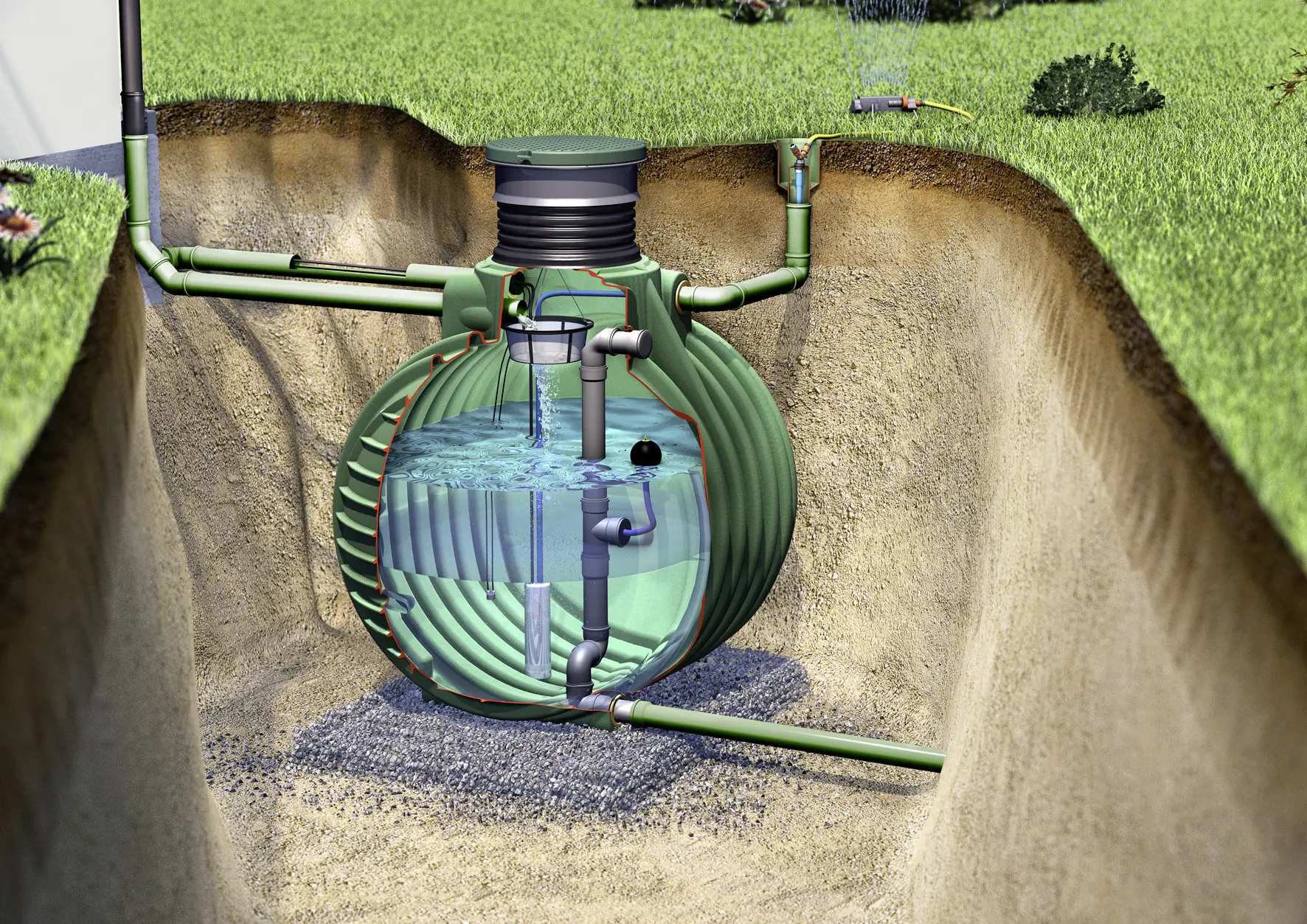 Garantia Retentionszisterne Columbus Plus 3.700 l