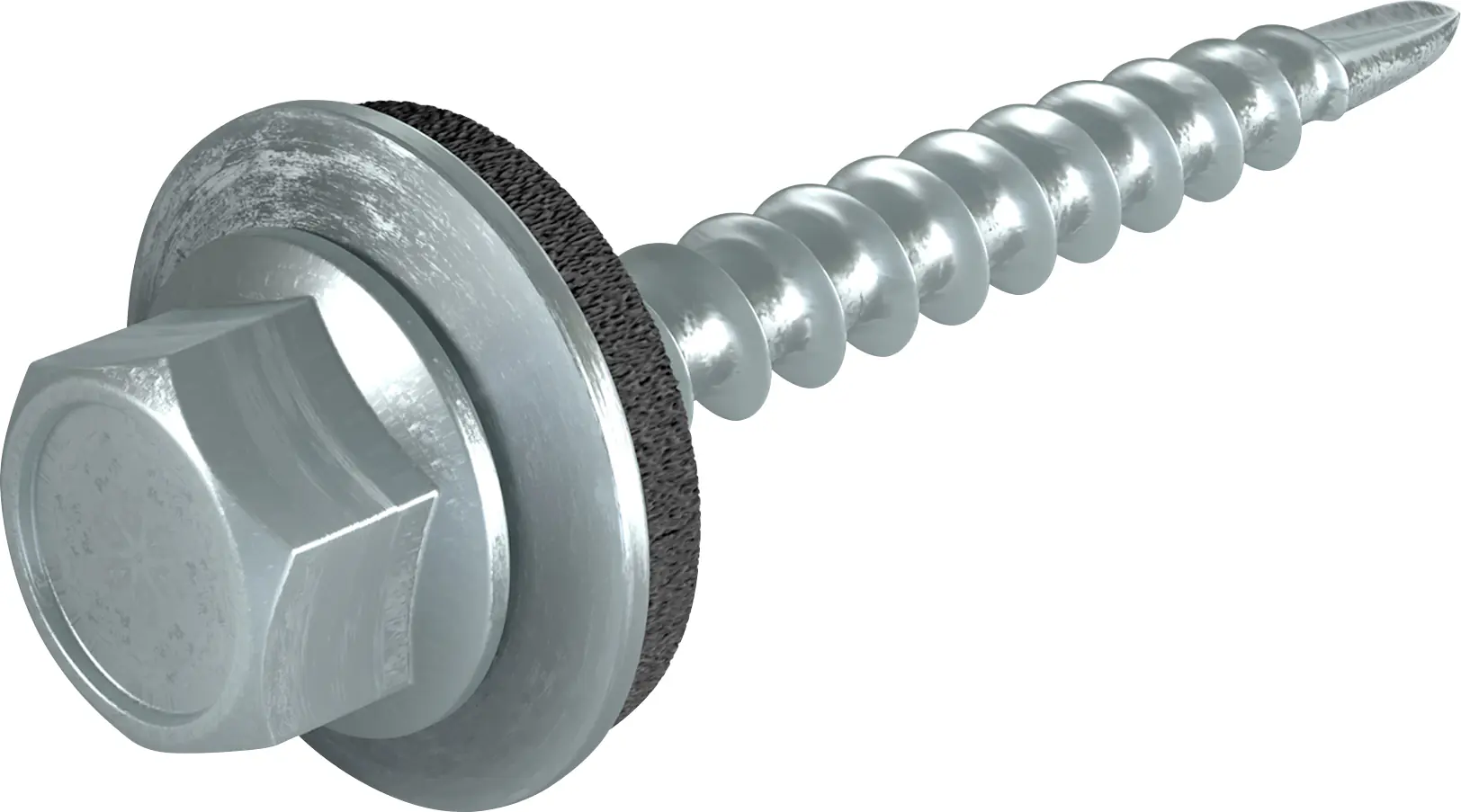 Weckman Bohrschrauben 4,8 x 35 mm sechskant - 100 Stk. verzinkt