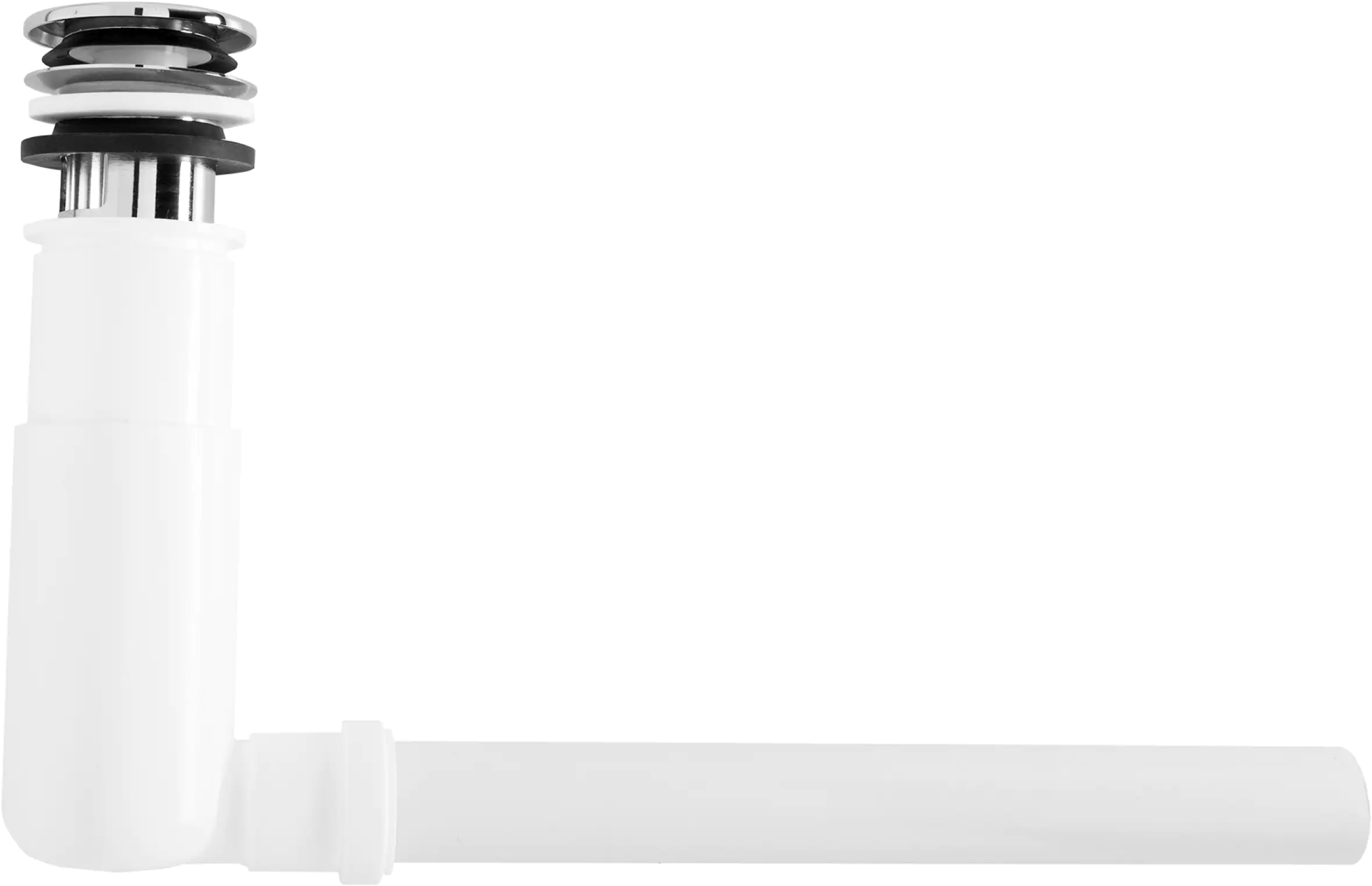 4035300959235 Cornat Raumspar-Tassen-Geruchverschluss Easyclean Kunststoff weiß, Wandrohr 300 mm x Ø 32 mm