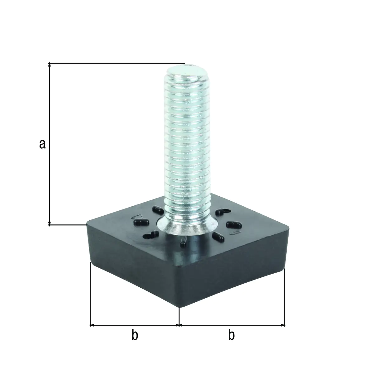Alberts Stellschraube 15 x 20 mm 4-teilig
