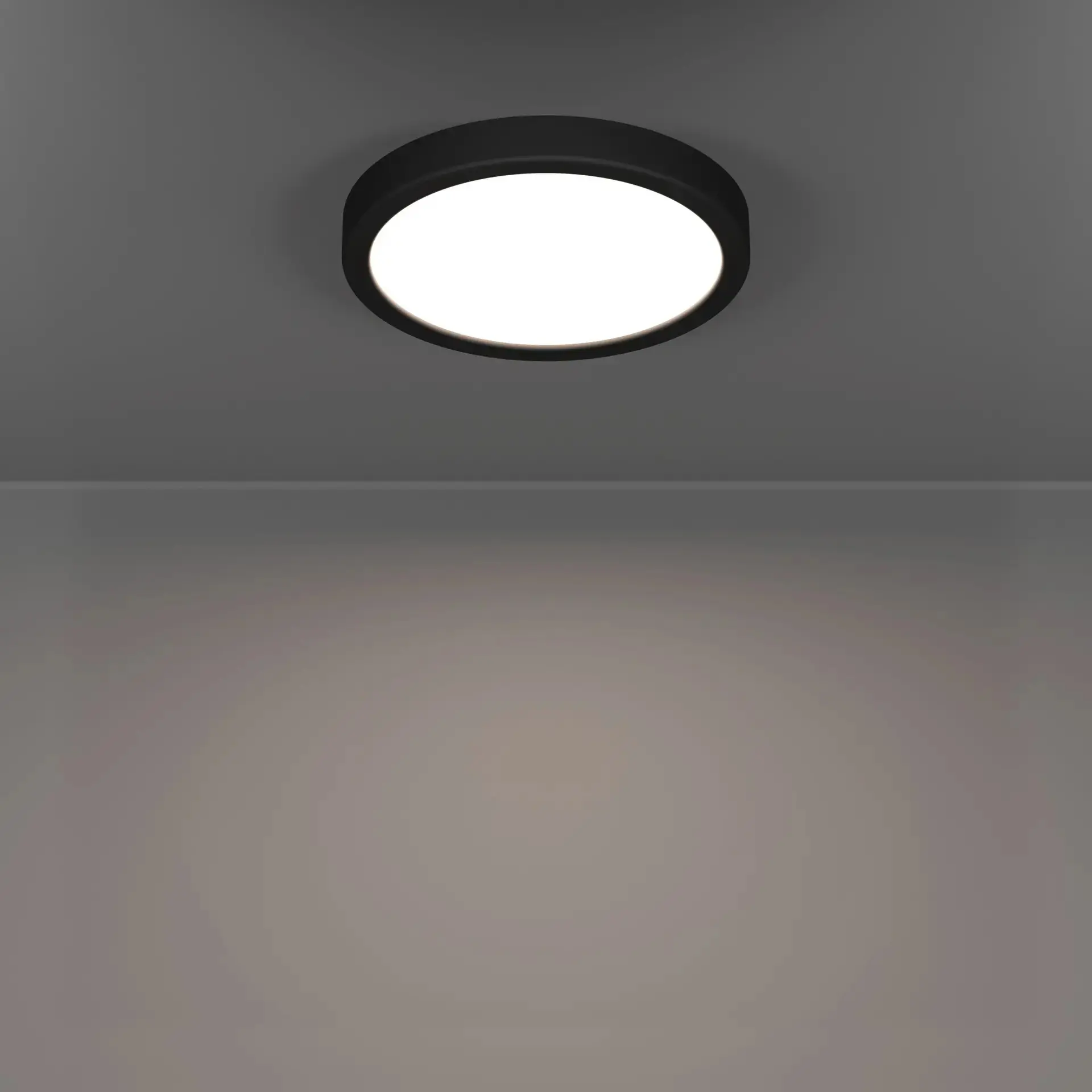 Eglo LED Deckenleuchte Fueva 6 schwarz Ø 21 x 3 cm warmweiß-kaltweiß Eglo LED Deckenleuchte Fueva 6 schwarz Ø 21 x 3 cm warmweiß-kaltweiß